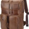 Full Grain Leather Laptop Backpack