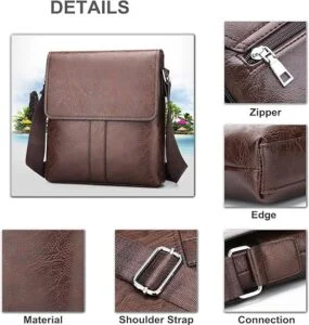 PU Leather Crossbody Bag