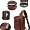 Vintage Leather Sling Bag