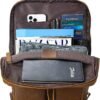 Full Grain Leather Laptop Backpack