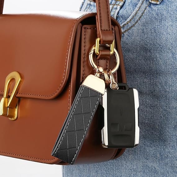 Leather Keychain Set